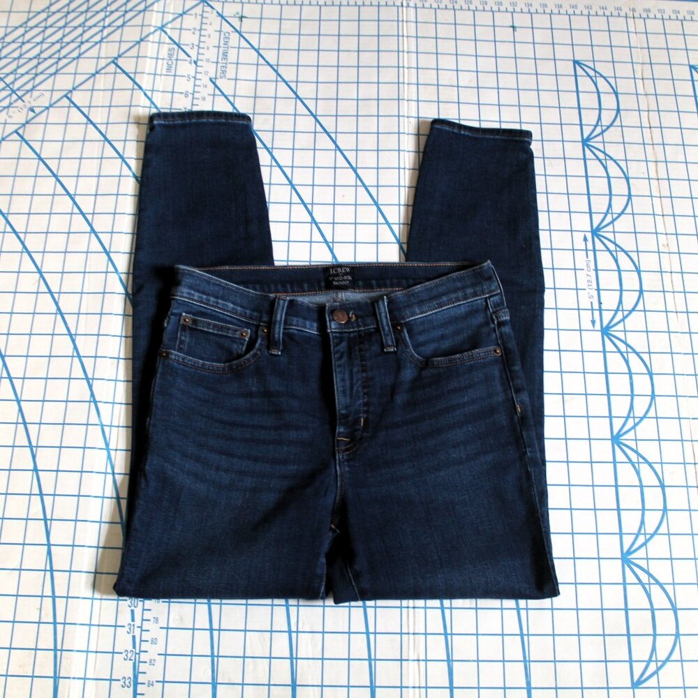 J. Crew Factory 9" Mid-Rise Skinny Jeans Size 26